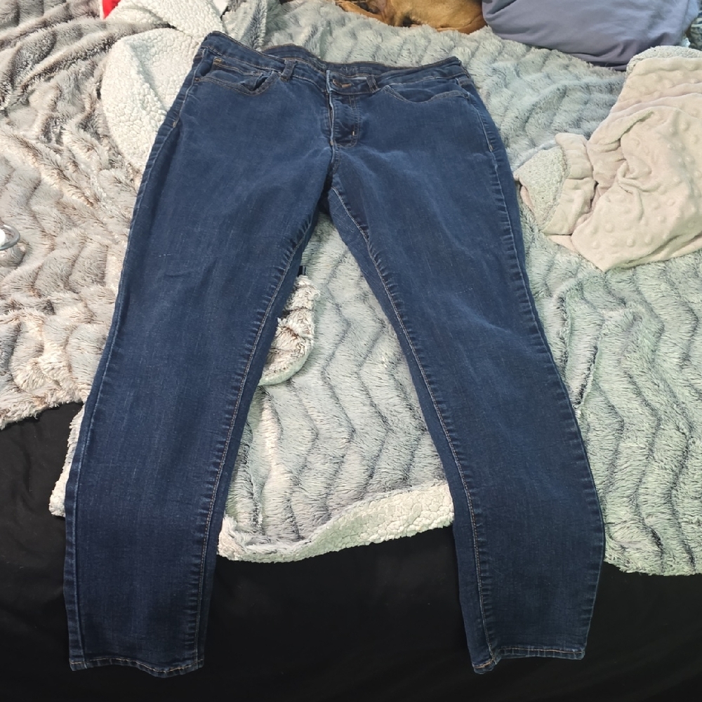 Old Navy Women's Deep Indigo Skinny Jeans